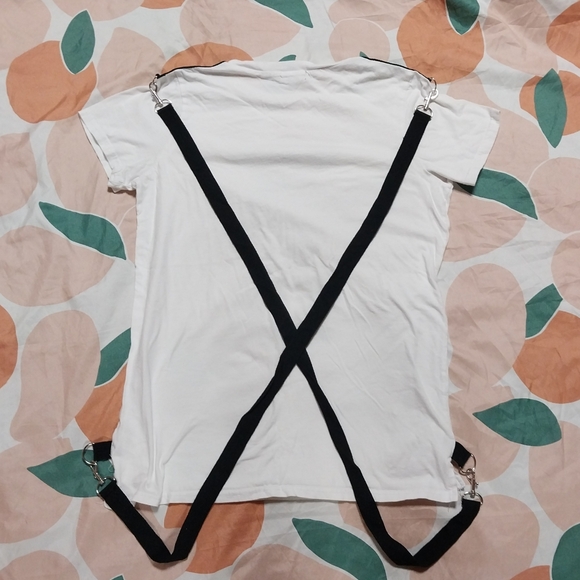 Current Mood Dolls Kill goth teddy bear bondage t shirt size small - Picture 8 of 8